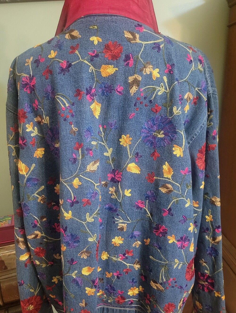 Chico's Vintage Denim Jacket - Picture 10 of 12